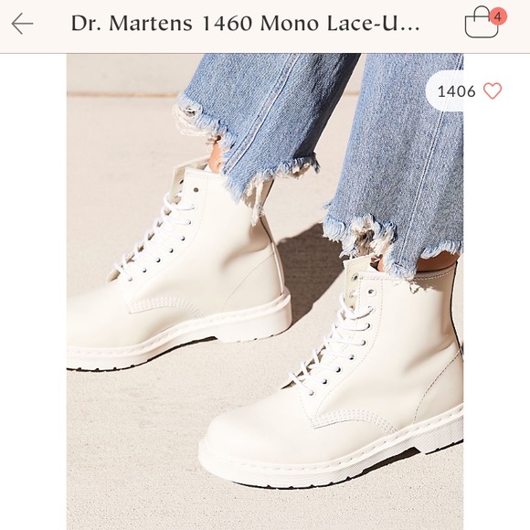 Dr. Martens Shoes - Dr Martens 1460 Mono Lace up Boot